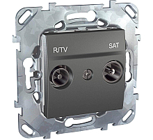 Розетка R-TV/SAT Schneider Electric Unica MGU5.454.12ZD