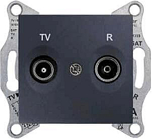 Розетка TV/R оконечная Schneider Electric Sedna 1dB SDN3301670