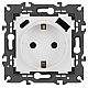 Розетка ЭРА Elegance 14-4108-01М 2P+E 16A-250В со шторками с USB type-A+C 5В-3А белый матовый Б0067710