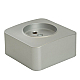 Розетка 2P Stekker София серебро MST10-11-03 49325
