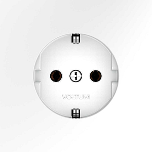 Розетка Voltum S70 VLS040102 (белый матовый)