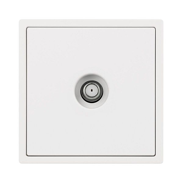 Розетка спутник софт-тач белый кварц Arlight SCT-MST1-SFPL-WH (SAT) 054296(1)