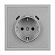 Механизм розетки с USB зарядкой Arlight SCT-NOBE-MUCC-SFPL-IS (230V, 16A) 061817