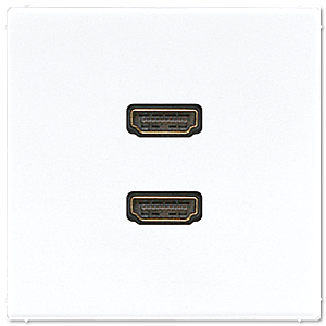 Розетка HDMI Jung MALS1133WW