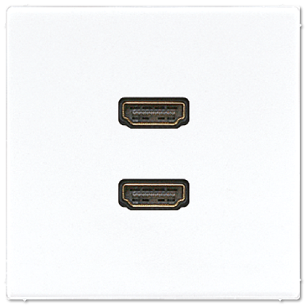 Розетка HDMI Jung MALS1133WW