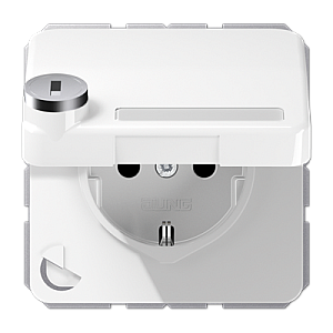 Розетка Jung CD1520NAKLSLWW