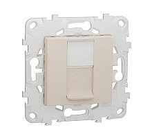 Лицевая панель RJ45 Keystone/Systimax Schneider Electric Unica New NU546144