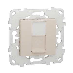 Лицевая панель RJ45 Keystone/Systimax Schneider Electric Unica New NU546144