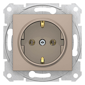 Розетка Schneider Electric Sedna с з/к без шторок 16A 250V SDN3001868
