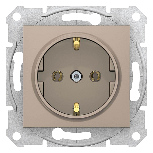 Розетка Schneider Electric Sedna с з/к без шторок 16A 250V SDN3001868