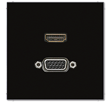 Розетка HDMI/VGA Jung MALS1173SW