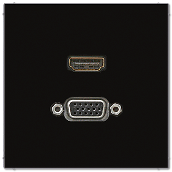 Розетка HDMI/VGA Jung MALS1173SW