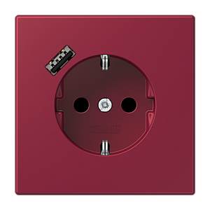 Розетка 2K+З USB Typ A Jung LC1520-18A255