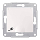 Розетка Schneider Electric Sedna с/з со шторками и крышкой 16A 250V SDN3100121