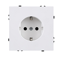 Розетка штепсельная SCHUKO 16A/250 В, белый матовый Kollinger Eclipse EC-014WH