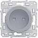 Розетка со шторками Schneider Electric Odace S53R033