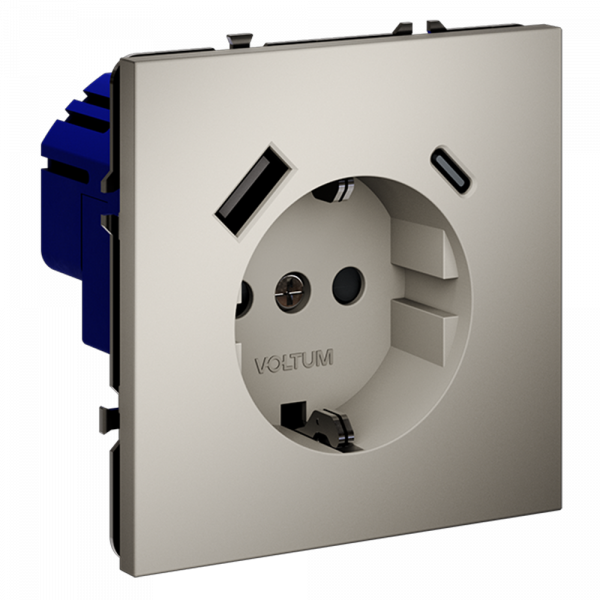 Розетка с USB, A+C Voltum S70 VLS040503 Розетка с USB, A+C Voltum S70 VLS040503
