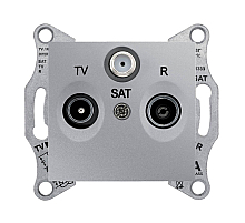 Розетка TV/R/SAT оконечная Schneider Electric Sedna 1dB SDN3501360