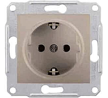 Розетка Schneider Electric Sedna с/з без шторок 16A 250V SDN3000568