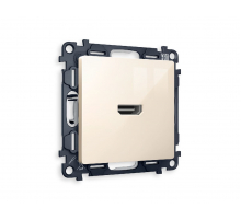 Комплект механизма розетки HDMI 2.0 40V/500mA 2.0GHz 5-18Gbit/s Ambrella Volt Alfa MA314010