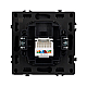 Розетка компьютерная софт-тач черный оникс Arlight SCT-MPC1-SFPL-BK (RJ-45, CAT6) 054305(1)