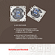 Розетка RJ45 Arte Milano 205.45-1.silver