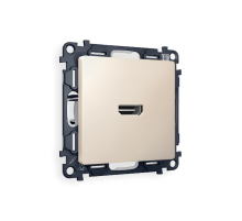 Комплект механизма розетки HDMI 2.0 40V/500mA 2.0GHz 5-18Gbit/s Ambrella Volt Alfa MA334010