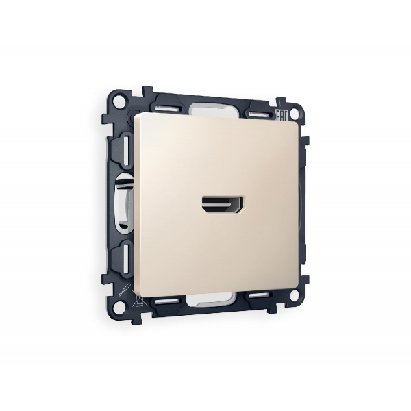 Комплект механизма розетки HDMI 2.0 40V/500mA 2.0GHz 5-18Gbit/s Ambrella Volt Alfa MA334010 Комплект механизма розетки HDMI 2.0 40V/500mA 2.0GHz 5-18Gbit/s Ambrella Volt Alfa MA334010