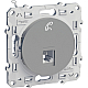 Розетка телефонная RJ12 Schneider Electric Odace S53R497