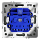 Розетка с защитными шторками и крышкой Voltum S70 VLS040308
