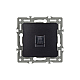 Механизм компьютерной розетки Arlight SCT-MPC1-PL-BK 045334