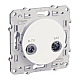 Розетка R-TV/SAT Schneider Electric Odace S52R456