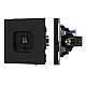 Механизм компьютерной розетки Arlight SCT-TENDO-MPC1-SFPL-BK (RJ-45, CAT6) 054591