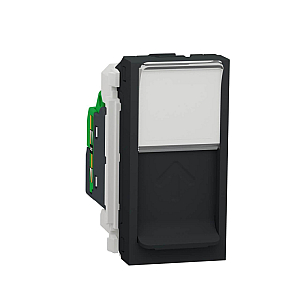 Розетка компьютерная RJ45 Schneider Electric Unica Modular Cat. 6 UTP NU341454