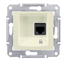 Розетка компьютерная RJ45 Schneider Electric Sedna STP SDN4500147