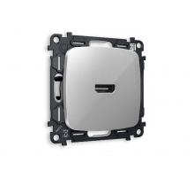 Комплект механизма розетки HDMI 2.0 40V/500mA 2.0GHz 5-18Gbit/s Ambrella Volt Omega MO414010