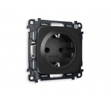 Комплект механизма розетки с/з cо шторками Ambrella Volt Omega MO807010