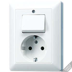 Розетка штепсельная Schuko Jung AS5576EU