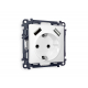 Комплект механизма розетки 2USB A+A 18W (быстрая зарядка) с/з Ambrella Volt Alfa MA129010