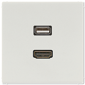 Розетка HDMI/USB Jung MALS1163LG