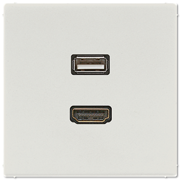 Розетка HDMI/USB Jung MALS1163LG