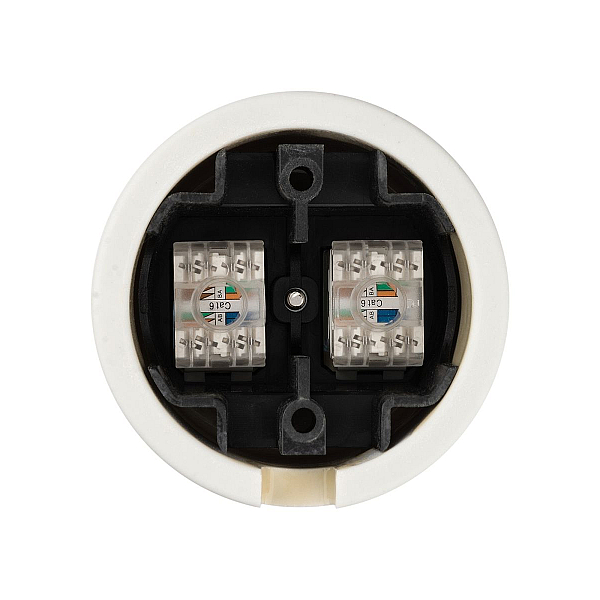 Розетка двойная компьютерная RJ45 сл. кость Болонь TDM Electric SQ1820-0351