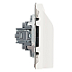 Кабельный вывод ( механизм), Stekker Эмили, белый фарфор, soft-touch, RST00-5119-01 50220