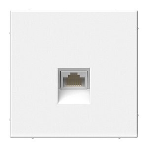 Розетка компьютерная RJ45, кат. 5е, механизм Systeme Electric ArtGallery Лотос GAL001383