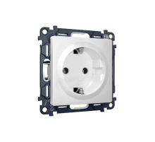 Комплект механизма розетки с/з на винтовых зажимах Ambrella Volt Alfa MA126010