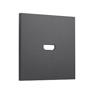 Лицевая панель SIGMA (Антрацит серый) для HDMI розетки QUANT PRO Ambrella Volt SP6640