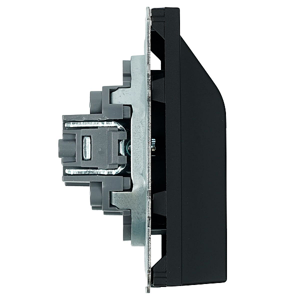 Кабельный вывод ( механизм), Stekker Эмили, черный уголь, soft-touch, RST00-5119-01 50221