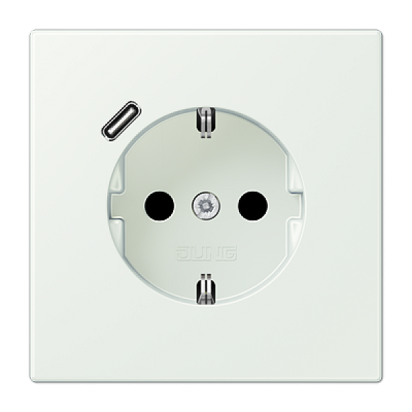 Розетка 2K+З USB Typ C Jung LC1520-18C210