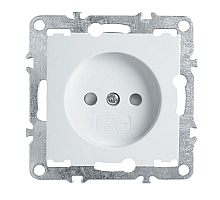 Розетка Feron Stekker Эрна б/з 10A 250V с защитной шторкой белый PST10-9109-01 39316