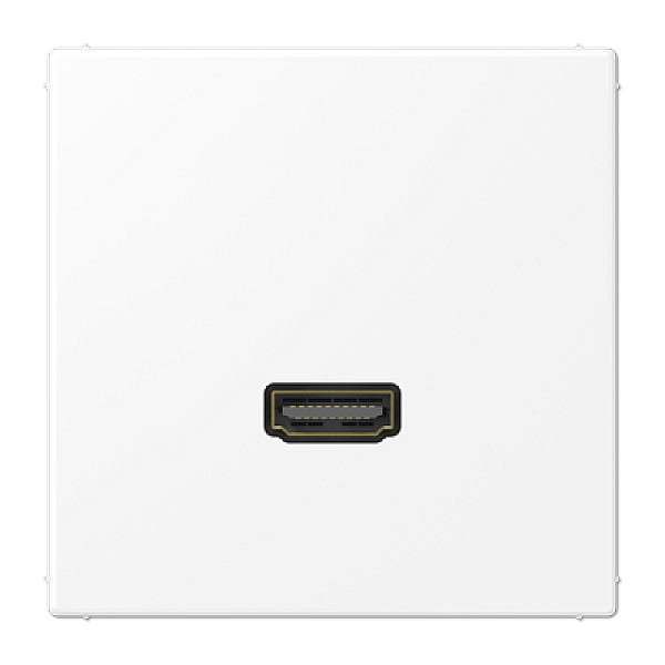 Розетка HDMI Jung MALS1112WWM